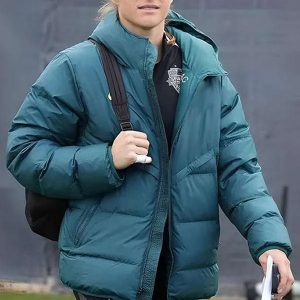 aubrey kingsbury blue hooded jacket