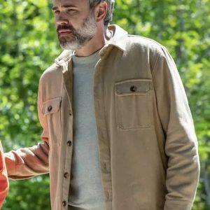 murder in a small town rossif sutherland beige jacket