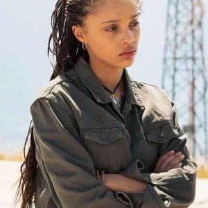 emily hall a merry little ex mas red puffer jacket (copy)